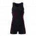 Mens Contrast Color Home Fashion Vest Sexy Casual Cotton Jumpsuits Sleepwear