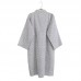 Mens Drawstring Japanese Style Kimono Cotton Breathable Sleepwear Robes